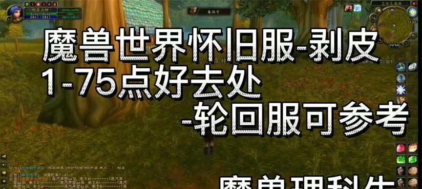 魔兽世界剥皮技能与怪物等级的关系（揭秘剥皮技能的利弊）