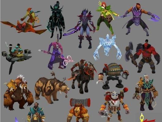 Dota1英雄图解大全