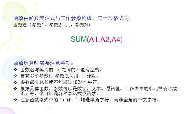 Excel常用函数汇总及含义（掌握Excel常用函数）