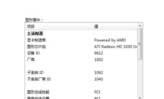 Win7系统如何查看显卡型号（一键查看显卡型号）