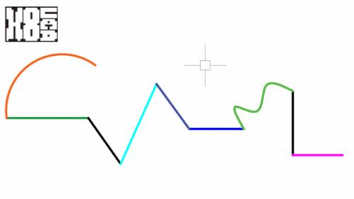 CAD线段合并命令（一键合并CAD线段）