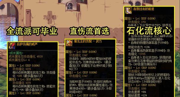 DNF平民110级喂养方式（打破平民瓶颈）