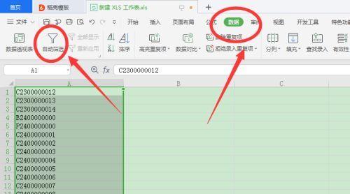 电脑上快速筛选数据的小妙招（使用搜索功能提高数据筛选效率）
