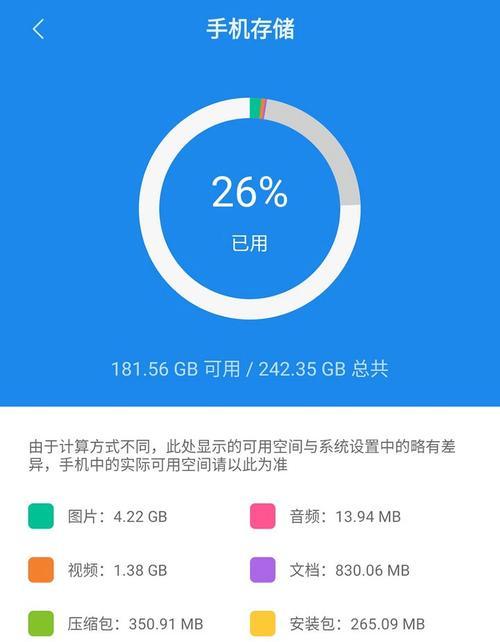 手机内存越用越小（让你的手机内存重新焕发生机）