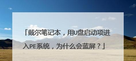 U盘启动无法进入PE系统？如何快速解决？