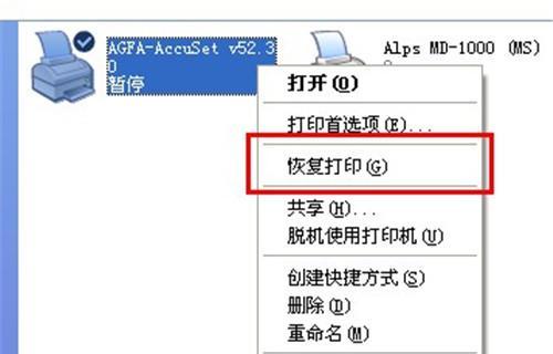 网络共享打印机无法打印怎么办？如何快速解决？