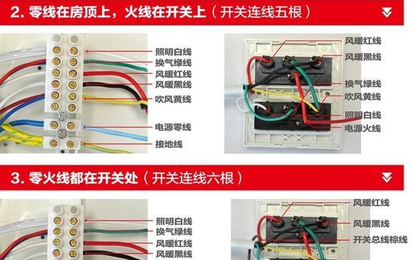 浴霸电源线吊顶上需要几根线？安装时应注意什么？
