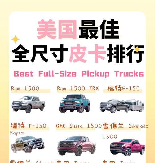 国外皮卡车品牌排行榜（了解国外最畅销的皮卡车品牌）