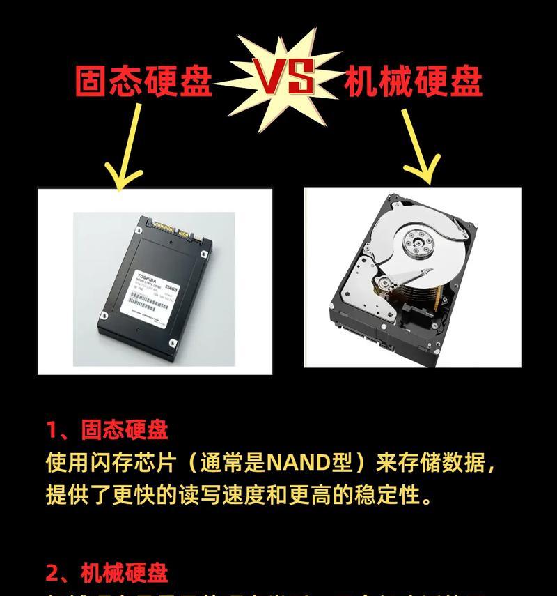 机械硬盘和固态的区别详解（从速度）